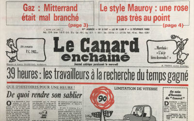 N° 3197 du Canard Enchaîné –  3 Février 1982