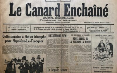 N° 320 du Canard Enchaîné – 16 Août 1922