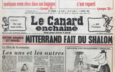 N° 3201 du Canard Enchaîné – 3 Mars 1982