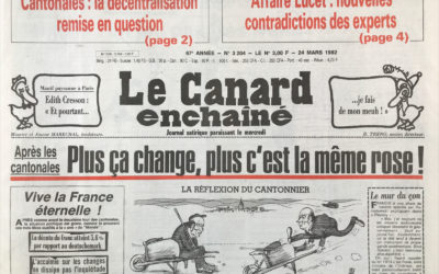 N° 3204 du Canard Enchaîné – 24 Mars 1982