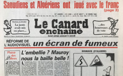N° 3205 du Canard Enchaîné – 31 Mars 1982
