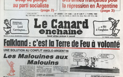 N° 3206 du Canard Enchaîné – 7 Avril 1982