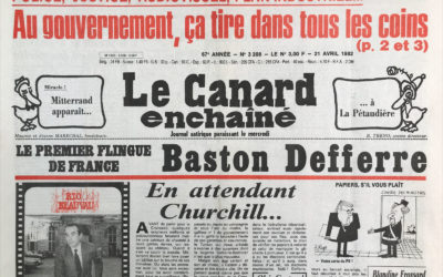 N° 3208 du Canard Enchaîné – 21 Avril 1982