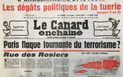 N° 3224 du Canard Enchaîné –  11 Août 1982