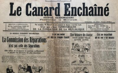 N° 323 du Canard Enchaîné – 6 Septembre 1922