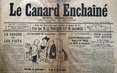 N° 324 du Canard Enchaîné – 13 Septembre 1922