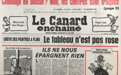 N° 3247 du Canard Enchaîné –  19 Janvier 1983