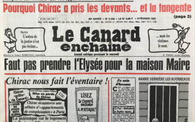 N° 3250 du Canard Enchaîné –  9 Février 1983
