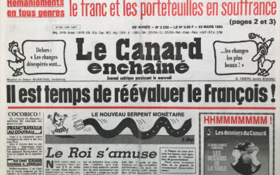 N° 3256 du Canard Enchaîné –  23 Mars 1983