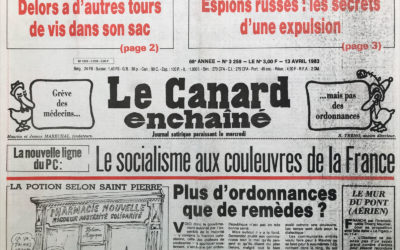 N° 3259 du Canard Enchaîné –  13 Avril 1983