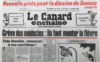 N° 3260 du Canard Enchaîné –  20 Avril 1983