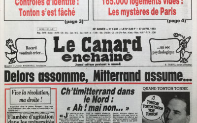 N° 3261 du Canard Enchaîné –  27 Avril 1983