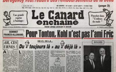 N° 3264 du Canard Enchaîné –  18 Mai 1983