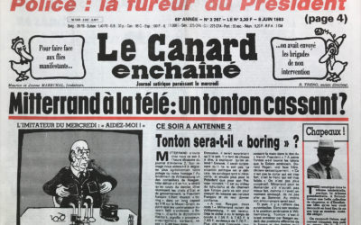 N° 3267 du Canard Enchaîné –  8 Juin 1983