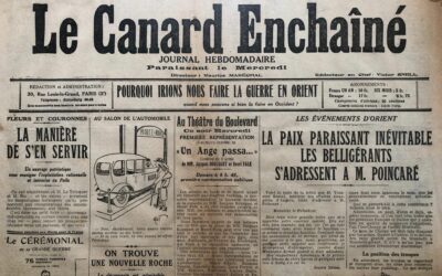 N° 327 du Canard Enchaîné – 4 Octobre 1922