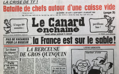 N° 3271 du Canard Enchaîné –  6 Juillet 1983