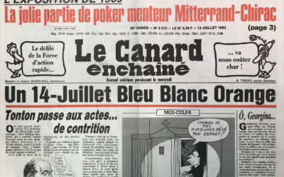 N° 3272 du Canard Enchaîné –  13 Juillet 1983