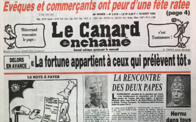 N° 3276 du Canard Enchaîné –  10 Août 1983