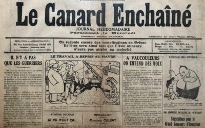 N° 328 du Canard Enchaîné – 11 Octobre 1922