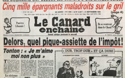 N° 3282 du Canard Enchaîné –  21 Septembre 1983