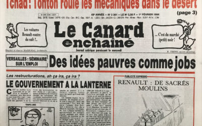 N° 3301 du Canard Enchaîné –  1 Février 1984
