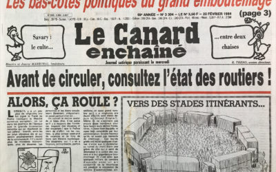 N° 3304 du Canard Enchaîné –  22 Février 1984