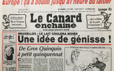 N° 3307 du Canard Enchaîné –  14 Mars 1984
