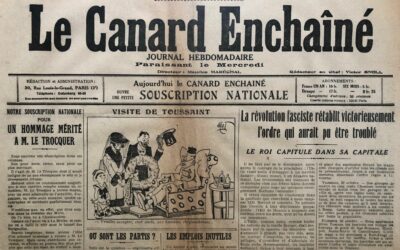 N° 331 du Canard Enchaîné – 1 Novembre 1922