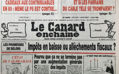 N° 3315 du Canard Enchaîné –  9 Mai 1984