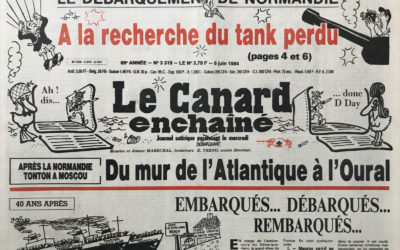 N° 3319 du Canard Enchaîné –  6 Juin 1984