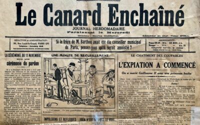 N° 332 du Canard Enchaîné –  8 Novembre 1922