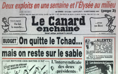 N° 3334 du Canard Enchaîné –  19 Septembre 1984