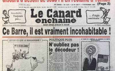 N° 3341 du Canard Enchaîné –  7 Novembre 1984