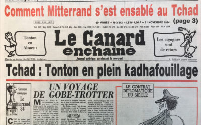 N° 3343 du Canard Enchaîné –  21 Novembre 1984