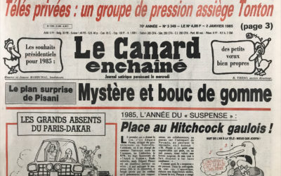 N° 3349 du Canard Enchaîné –  2 Janvier 1985