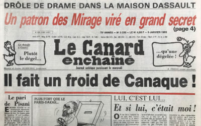 N° 3350 du Canard Enchaîné –  9 Janvier 1985