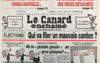N° 3357 du Canard Enchaîné –  27 Février 1985