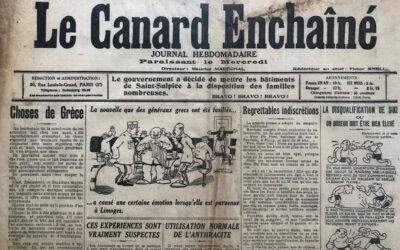 N° 336 du Canard Enchaîné –  6 Décembre 1922