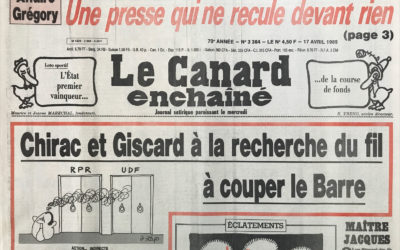 N° 3364 du Canard Enchaîné –  17 Avril 1985