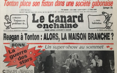 N° 3366 du Canard Enchaîné –  1 Mai 1985