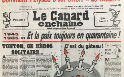 N° 3367 du Canard Enchaîné –  8 Mai 1985