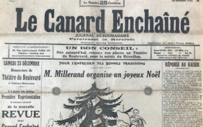 N° 338 du Canard Enchaîné –  20 Décembre 1922