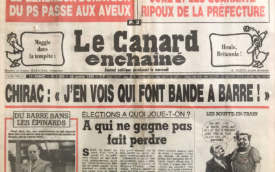 N° 3405 du Canard Enchaîné –  29 Janvier 1986