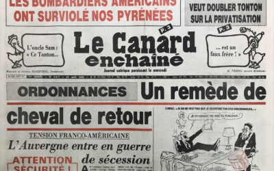 N° 3417 du Canard Enchaîné –  23 Avril 1986