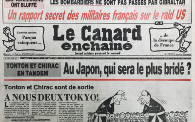 N° 3418 du Canard Enchaîné –  30 Avril 1986