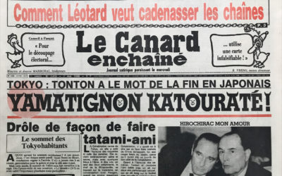 N° 3419 du Canard Enchaîné –  7 Mai 1986