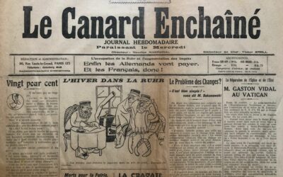 N° 342 du Canard Enchaîné –  17 Janvier 1923