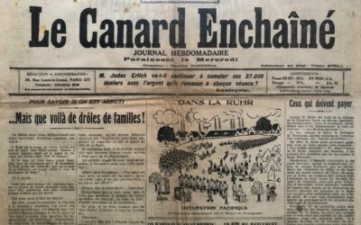 N° 343 du Canard Enchaîné –  24 Janvier 1923