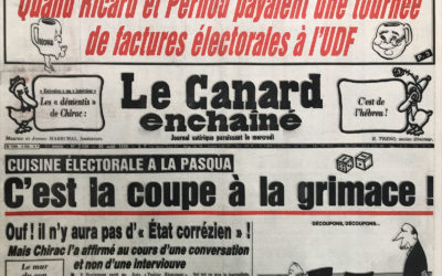 N° 3434 du Canard Enchaîné –  20 Août 1986