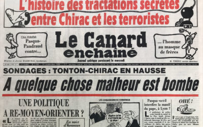 N° 3439 du Canard Enchaîné –  24 Septembre 1986